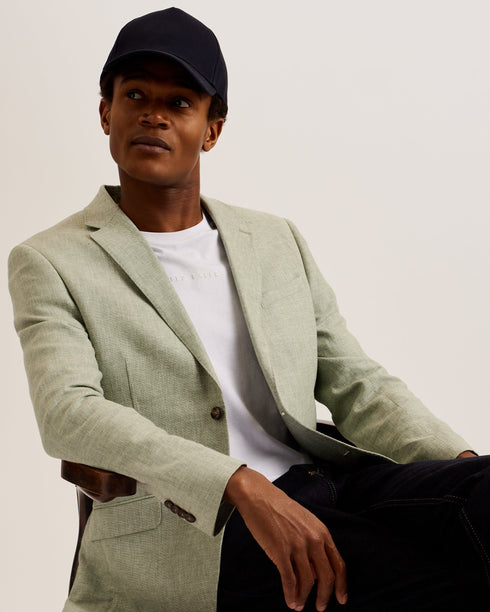 SAMMSS-Hats-Add a sporty detail to your look this summer with SAMMSS. This baseball cap comes in a classic style with a stylish branded webbing strap at the back, which can be adjusted to fit you perfectly. Made from cotton with a vented detail on the side, it will keep your head cool and comfortable. Baseball cap Branded webbing strap Adjustable fastening 100% cotton Vented detail Dimensions: 7.5cm (Brim)- Ted Baker Romania